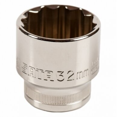 Galvutė 1/2 14mm 12 kampų S13605 Galvutė 1/2 14mm 12 kampų S13605