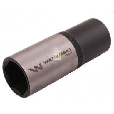 Galvutė 1/2 21mm 6-kampė prailginta CrV50BV30. DIN 3124 Galvutė 1/2 21mm 6-kampė prailginta CrV50BV30. DIN 3124