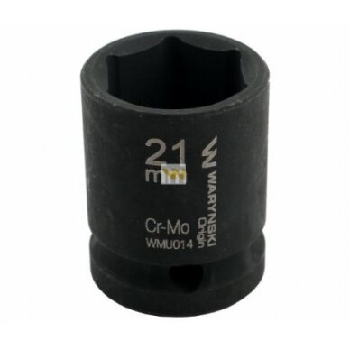 Galvutė 1/2 21mm smūginė CrMo.DIN 3129