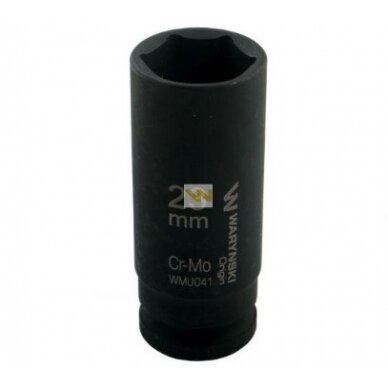 Galvutė 1/2 23mm smūginė prailginta CrMo.DIN 3129 Galvutė 1/2 23mm smūginė prailginta CrMo.DIN 3129
