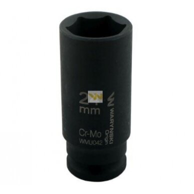 Galvutė 1/2 24mm smūginė prailginta CrMo.DIN 3129 Galvutė 1/2 24mm smūginė prailginta CrMo.DIN 3129