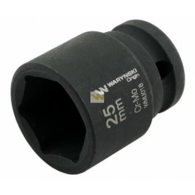 Galvutė 1/2 25mm smūginė CrMo.DIN 3129