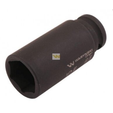 Galvutė 1/2 25mm smūginė prailginta CrMo.DIN 3129 Galvutė 1/2 25mm smūginė prailginta CrMo.DIN 3129