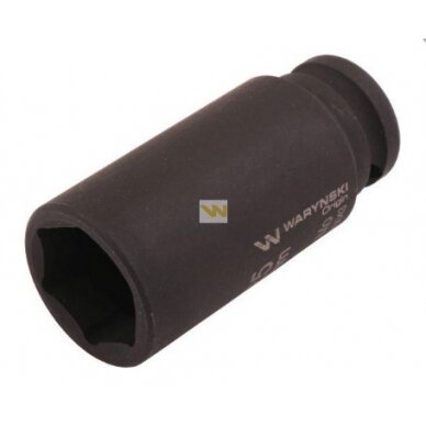 Galvutė 1/2 27mm smūginė prailginta CrMo.DIN 3129 Galvutė 1/2 27mm smūginė prailginta CrMo.DIN 3129