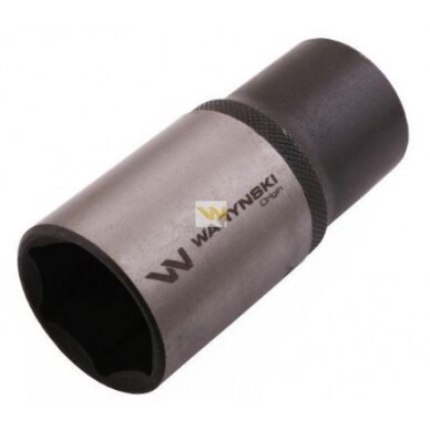Galvutė 1/2 30mm 6-kampė prailginta CrV50BV30. DIN 3124 Galvutė 1/2 30mm 6-kampė prailginta CrV50BV30. DIN 3124