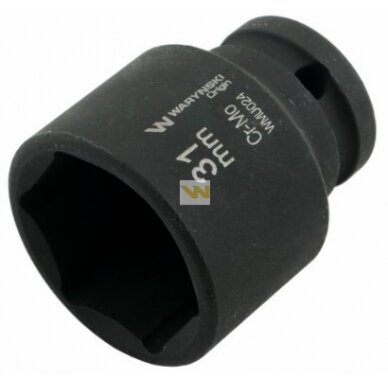 Galvutė 1/2 31mm smūginė CrMo.DIN 3129