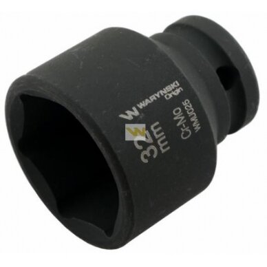 Galvutė 1/2 32mm smūginė CrMo.DIN 3129