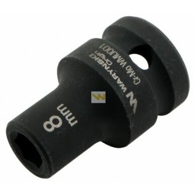Galvutė 1/2 8mm smūginė CrMo.DIN 3129 Galvutė 1/2 8mm smūginė CrMo.DIN 3129