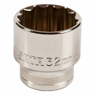 Galvutė 1/2 9mm 12 kampų S13620 Galvutė 1/2 9mm 12 kampų S13620