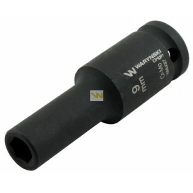 Galvutė 1/2 9mm smūginė prailginta CrMo.DIN 3129
