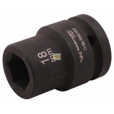 Galvutė 3/4 18mm smūginė CrMo.DIN 3129
