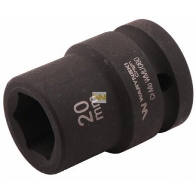 Galvutė 3/4 20mm smūginė CrMo.DIN 3129