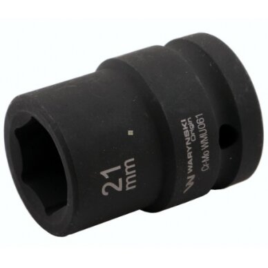 Galvutė 3/4 21mm smūginė CrMo.DIN 3129