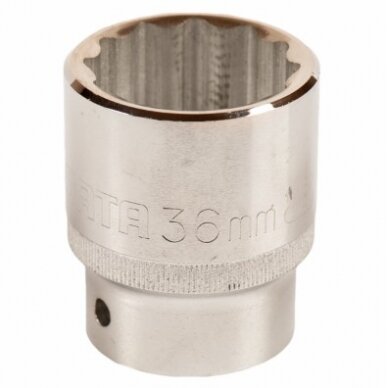 Galvutė 3/4 24mm 12 kampų S16606 Galvutė 3/4 24mm 12 kampų S16606