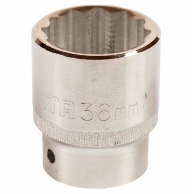Galvutė 3/4 28mm 12 kampų S16610 Galvutė 3/4 28mm 12 kampų S16610