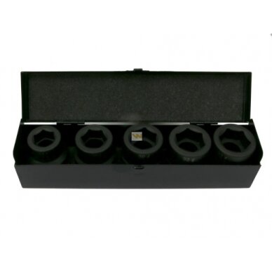 Galvutės smūginės (5vnt.) 24.27.30.32.33mm DIN3129 Galvutės smūginės (5vnt.) 24.27.30.32.33mm DIN3129