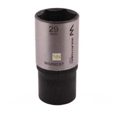 Galvutė 1/2 29mm 6-kampė prailginta CrV50BV30. DIN 3124 Galvutė 1/2 29mm 6-kampė prailginta CrV50BV30. DIN 3124