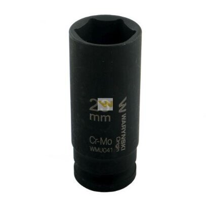 Galvutė 1/2 23mm smūginė prailginta CrMo.DIN 3129 Galvutė 1/2 23mm smūginė prailginta CrMo.DIN 3129