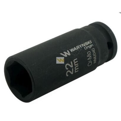 Galvutė 1/2 22mm smūginė prailginta CrMo.DIN 3129
