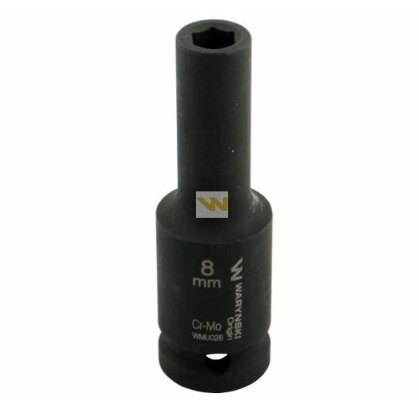 Galvutė 1/2 8mm smūginė prailginta CrMo.DIN 3129 Galvutė 1/2 8mm smūginė prailginta CrMo.DIN 3129