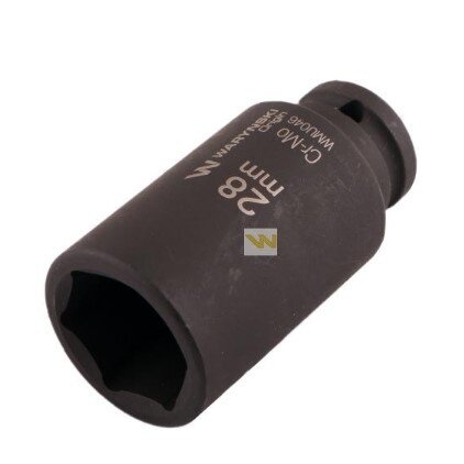 Galvutė 1/2 28mm smūginė prailginta CrMo.DIN 3129 Galvutė 1/2 28mm smūginė prailginta CrMo.DIN 3129