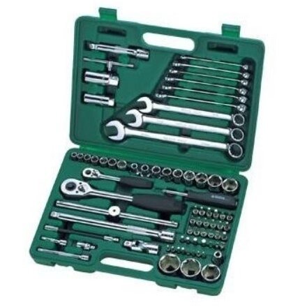 Galvučių rinkinys 1/4 1/2 76vnt. 09519