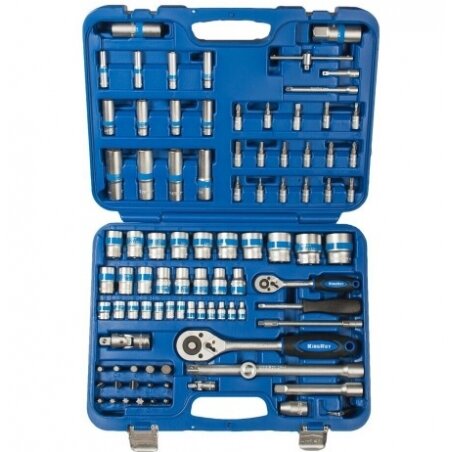 Galvučių rinkinys 1/2 1/4 94vnt. 6-kamp Galvučių rinkinys 1/2 1/4 94vnt. 6-kamp