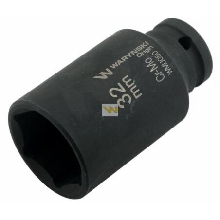 Galvutė 1/2 32mm smūginė prailginta CrMo.DIN 3129