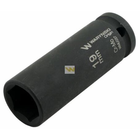 Galvutė 1/2 19mm smūginė prailginta CrMo.DIN 3129 Galvutė 1/2 19mm smūginė prailginta CrMo.DIN 3129