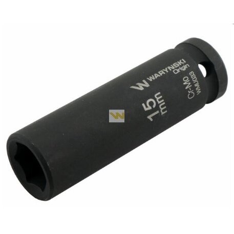 Galvutė 1/2 15mm smūginė prailginta CrMo.DIN 3129 Galvutė 1/2 15mm smūginė prailginta CrMo.DIN 3129