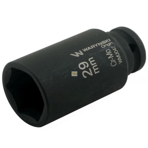 Galvutė 1/2 29mm smūginė prailginta CrMo.DIN 3129 Galvutė 1/2 29mm smūginė prailginta CrMo.DIN 3129