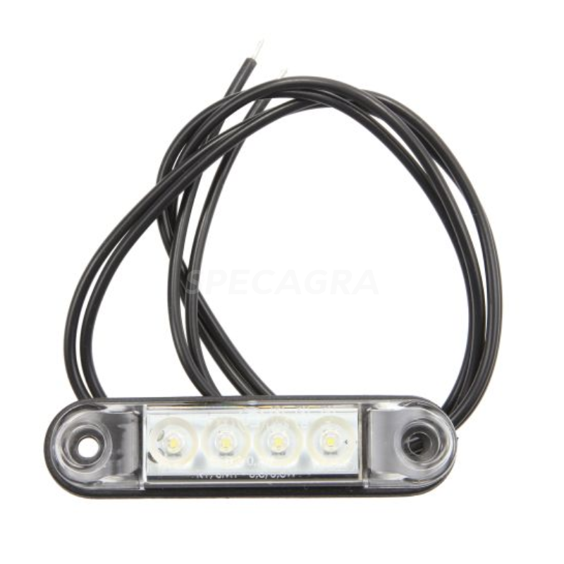 Gabaritinis šoninis žibintas, baltas Gabaritinis šoninis žibintas, baltas