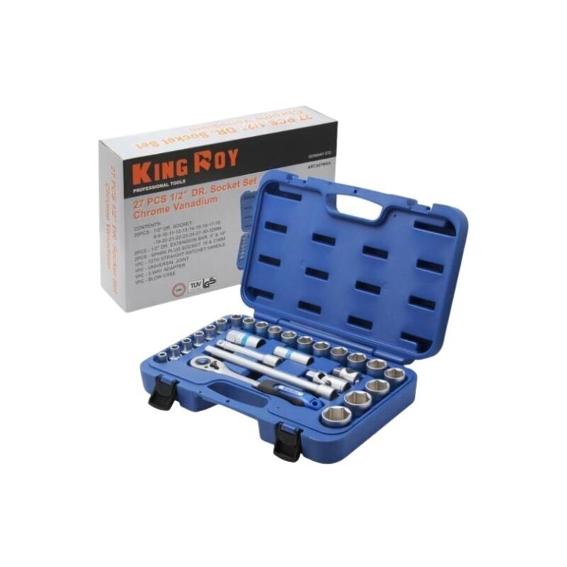 Galvučių rinkinys 1/2 27vnt. 027MSA Galvučių rinkinys 1/2 27vnt. 027MSA