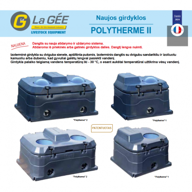 Girdykla neužšąlanti Polytherme 40L P1130471 Naujas modelis 4 Girdykla neužšąlanti Polytherme 40L P1130471 Naujas modelis 4