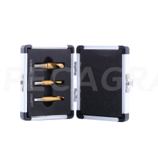 Grąžtų rinkinys kontaktiniams taškams nugręžti hss(3vnt.)6.5-10mm