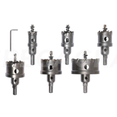 Gręžimo karūnų metalui rinkinys(6vnt)22-65mm YT44077