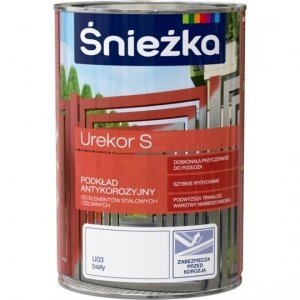 Gruntas UREKOR S baltas 1L Gruntas UREKOR S baltas 1L
