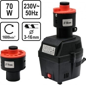 Grąžtų galandinimo staklės 70W 230V 73470 Grąžtų galandinimo staklės 70W 230V 73470