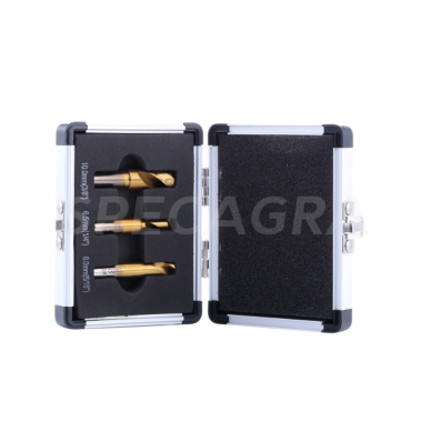 Grąžtų rinkinys kontaktiniams taškams nugręžti hss(3vnt.)6.5-10mm Grąžtų rinkinys kontaktiniams taškams nugręžti hss(3vnt.)6.5-10mm