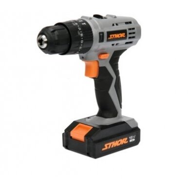 Gręžtuvas smūginis akumuliatorinis 18V + akum. 78974