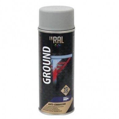 Gruntas aerozolinis antikorozinis pilkas 400ml Gruntas aerozolinis antikorozinis pilkas 400ml