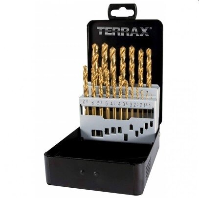 Grąžtų rinkinys 19 dalių STHOR 22190 Grąžtų rinkinys 19 dalių STHOR 22190