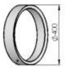 Guma volo vidin. 2411/75-102/0 1