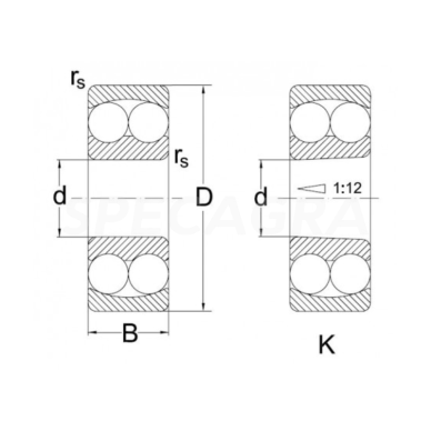 Guolis 2207.2RS ISB 1 Guolis 2207.2RS ISB 1