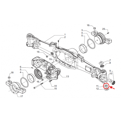 Guolis 27692 45159 RE45896 25x47x15 2 Guolis 27692 45159 RE45896 25x47x15 2