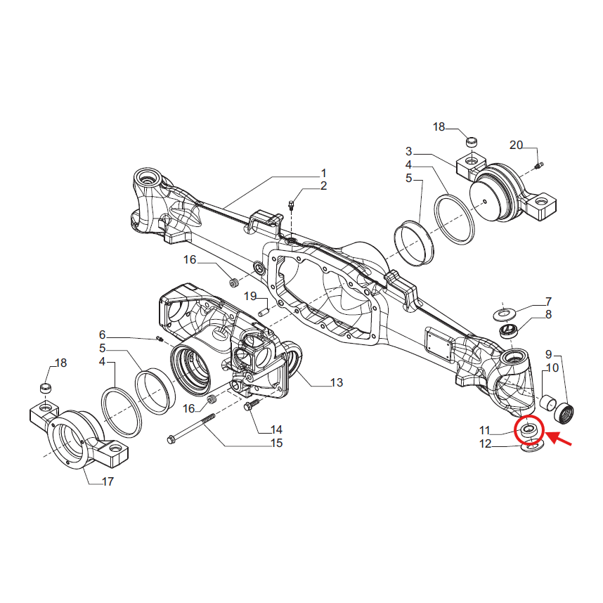 Guolis 27692 45159 RE45896 25x47x15 2 Guolis 27692 45159 RE45896 25x47x15 2