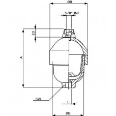 Hidroakumuliatorius C250-LAV050