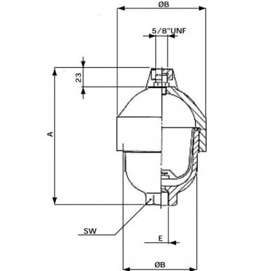 Hidroakumuliatorius C250-LAV050 1