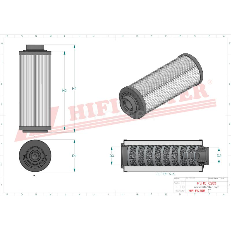 Hidraulikos filtras SH 63317/HY18449 1
