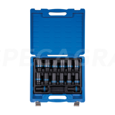 Ilgų smūginių galvučių rinkinys 3/4", 14 vnt., 19–41 mm KING TONY Ilgų smūginių galvučių rinkinys 3/4", 14 vnt., 19–41 mm KING TONY